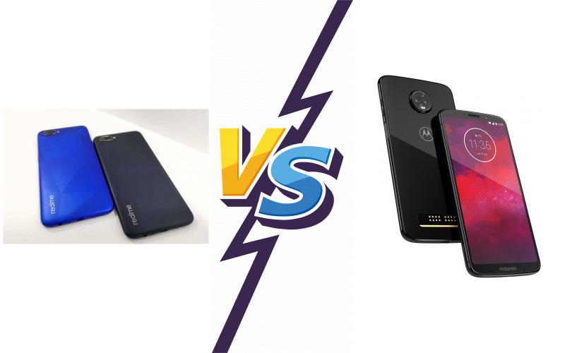 compare Realme C2 vs Motorola Moto Z3