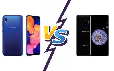Samsung Galaxy A10 vs Samsung Galaxy S9+