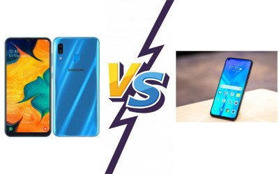 Samsung Galaxy A30 vs Honor View 20