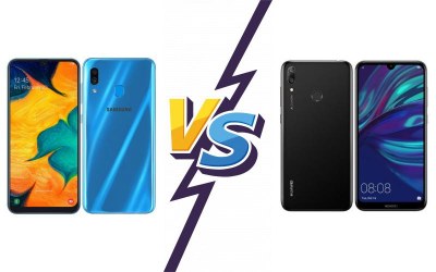 Samsung Galaxy A30 vs Huawei Y7 Prime (2019)