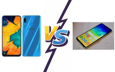 Samsung Galaxy A30 vs Samsung Galaxy S10e