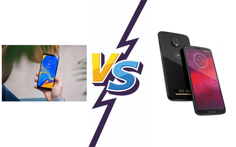 compare Samsung Galaxy A50 vs Motorola Moto Z3