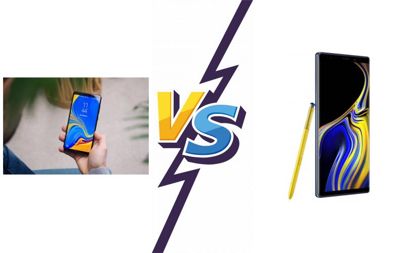 compare Samsung Galaxy A50 vs Samsung Galaxy Note9