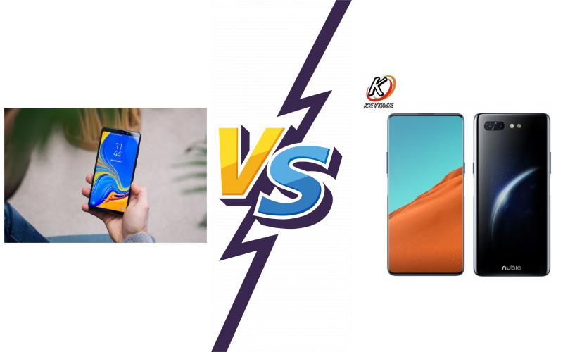 compare Samsung Galaxy A50 vs ZTE nubia X