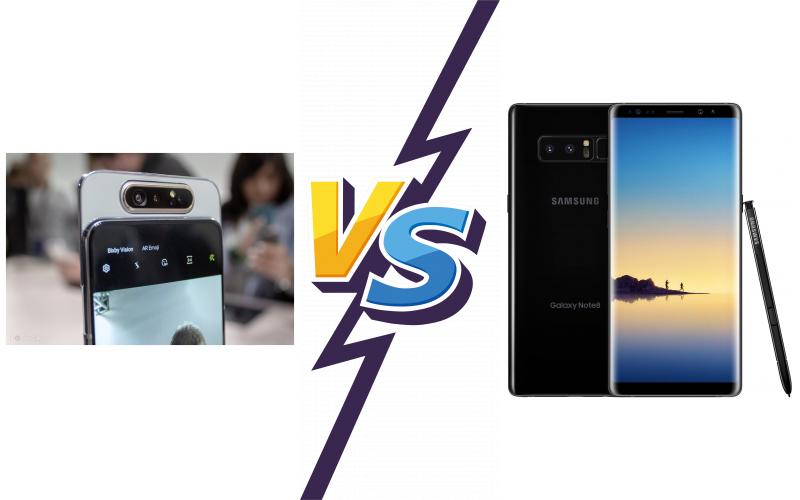 compare Samsung Galaxy A80 vs Samsung Galaxy Note8