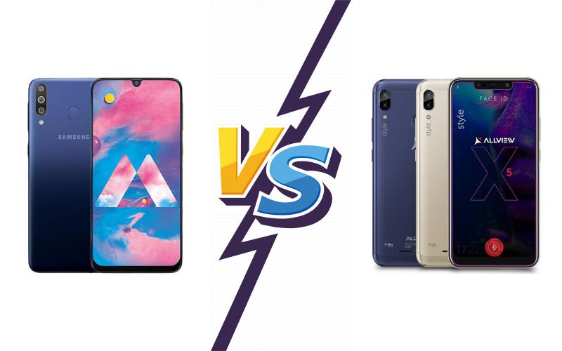 compare Samsung Galaxy M30 vs Allview Soul X5 Style