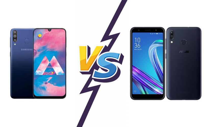 compare Samsung Galaxy M30 vs Asus Zenfone Max (M1) ZB556KL