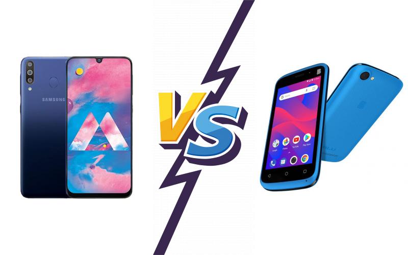 compare Samsung Galaxy M30 vs BLU Advance L4