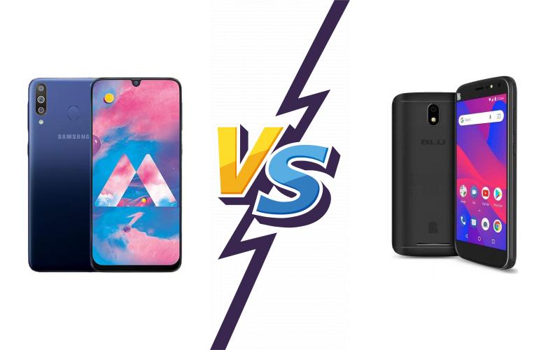 compare Samsung Galaxy M30 vs BLU C6L