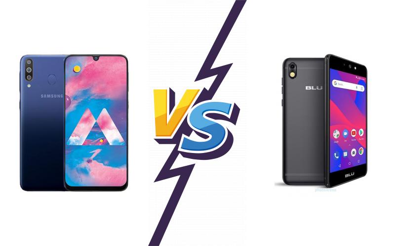 compare Samsung Galaxy M30 vs BLU Grand M2 (2018)