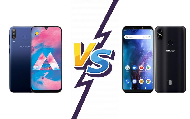 compare Samsung Galaxy M30 vs BLU Vivo Go