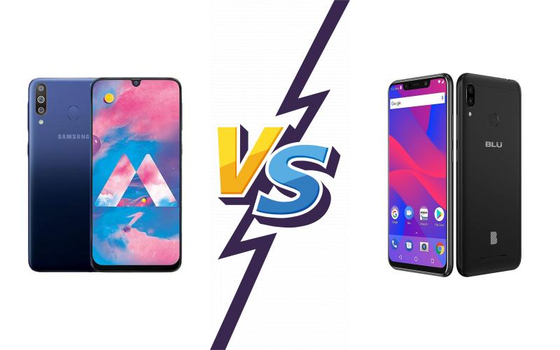 compare Samsung Galaxy M30 vs BLU Vivo XL4