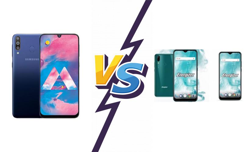 compare Samsung Galaxy M30 vs Energizer Ultimate U650S