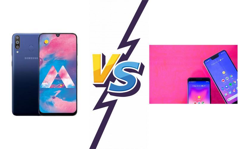 compare Samsung Galaxy M30 vs Google Pixel 3 XL