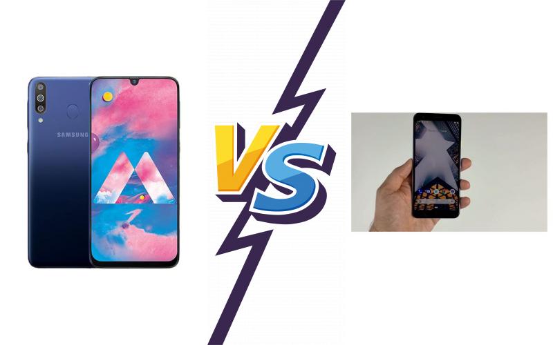 compare Samsung Galaxy M30 vs Google Pixel 3 lite