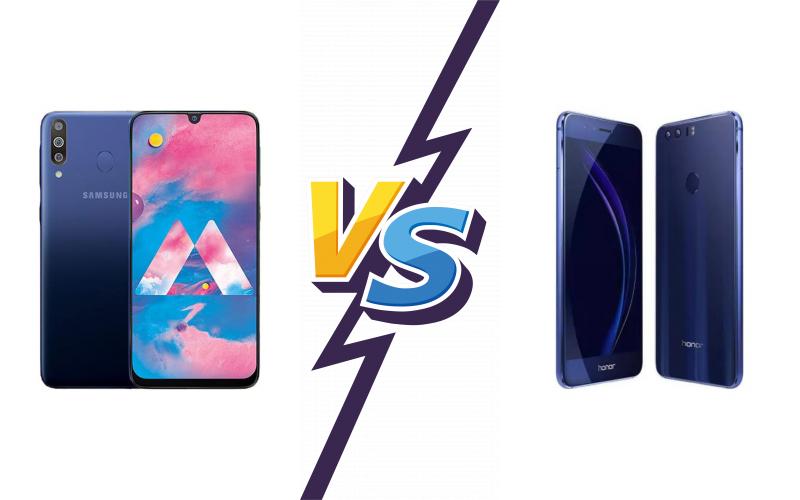 compare Samsung Galaxy M30 vs Honor 8C