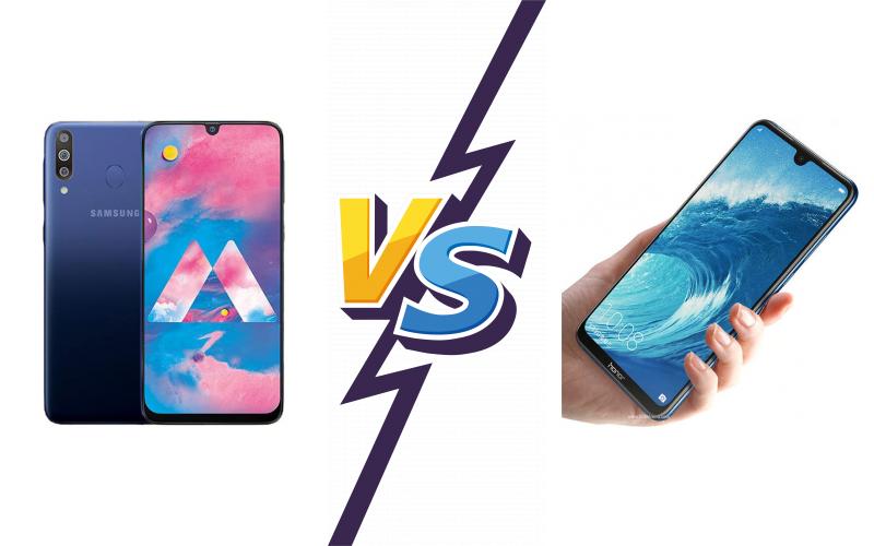 compare Samsung Galaxy M30 vs Honor 8X Max