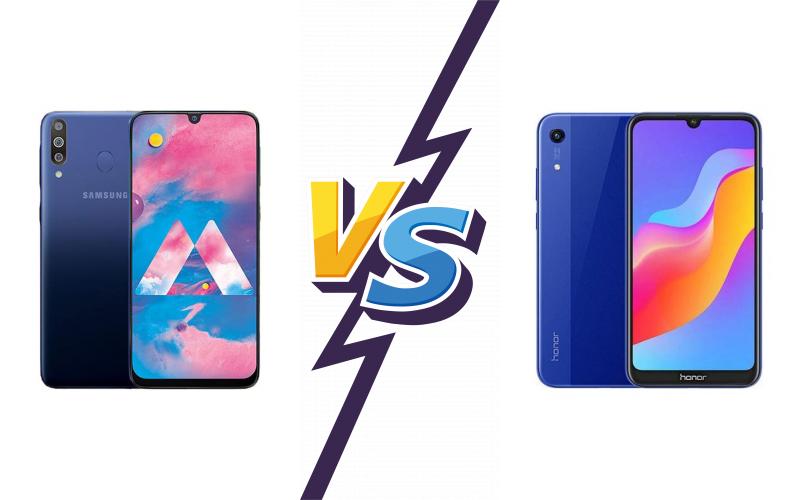 compare Samsung Galaxy M30 vs Honor Play 8A