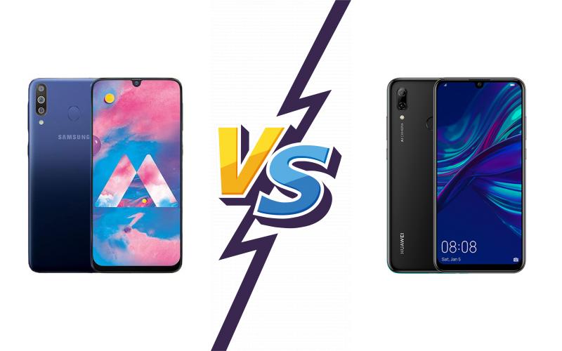 compare Samsung Galaxy M30 vs Huawei P smart 2019