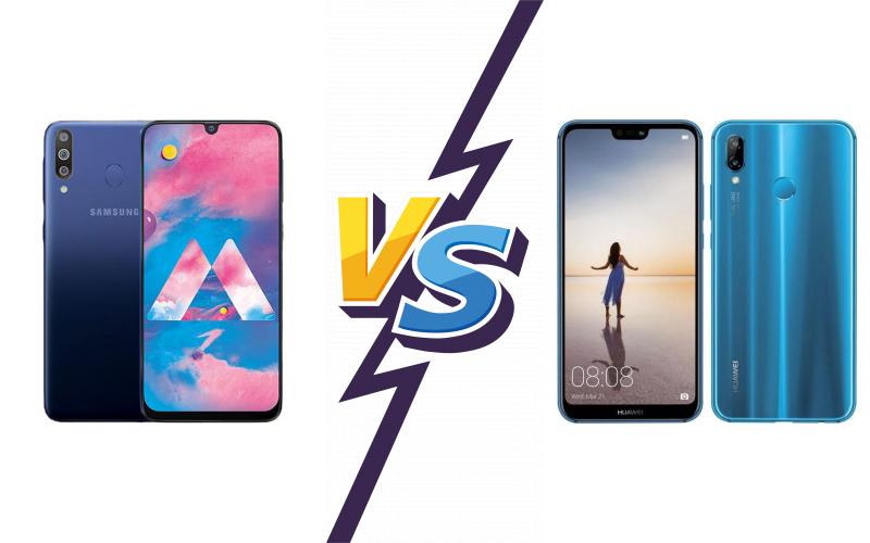 compare Samsung Galaxy M30 vs Huawei P30 lite