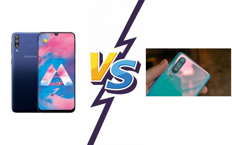 compare Samsung Galaxy M30 vs Huawei P30