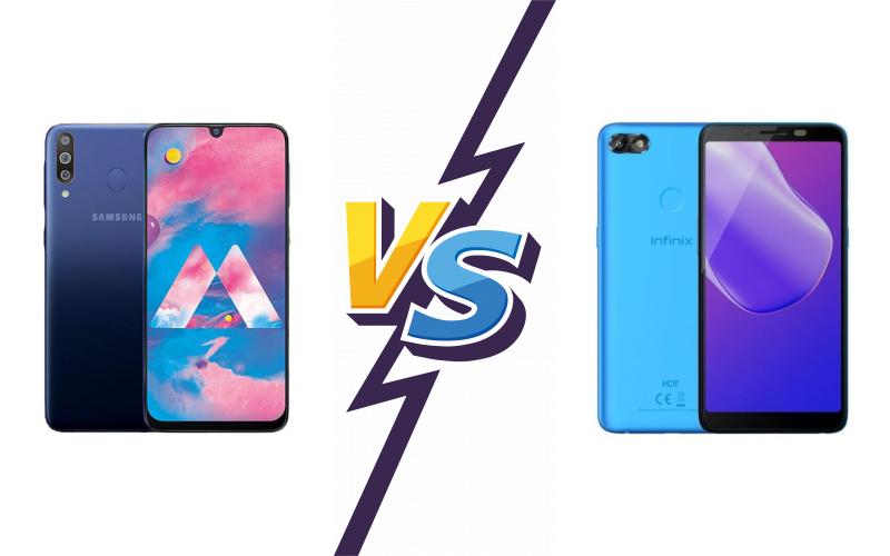 compare Samsung Galaxy M30 vs Infinix Hot 6