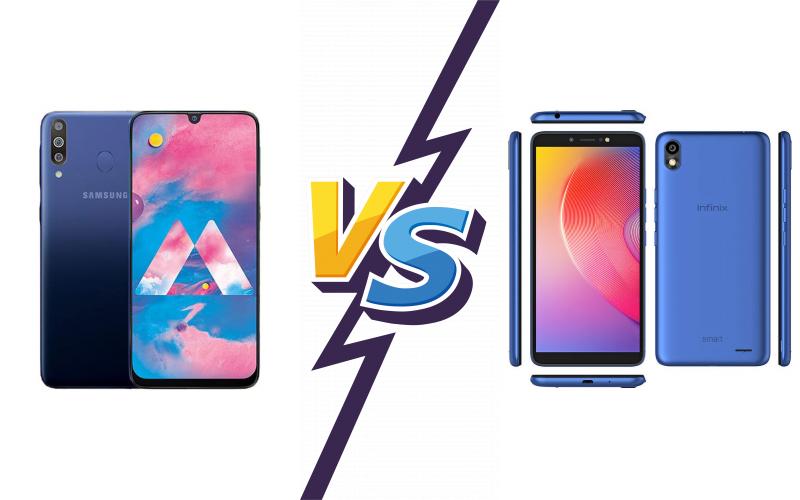 compare Samsung Galaxy M30 vs Infinix Smart 2 HD