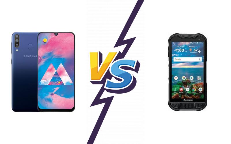 compare Samsung Galaxy M30 vs Kyocera DuraForce Pro 2