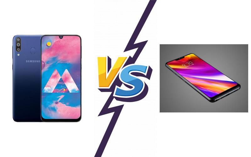 compare Samsung Galaxy M30 vs LG Q9