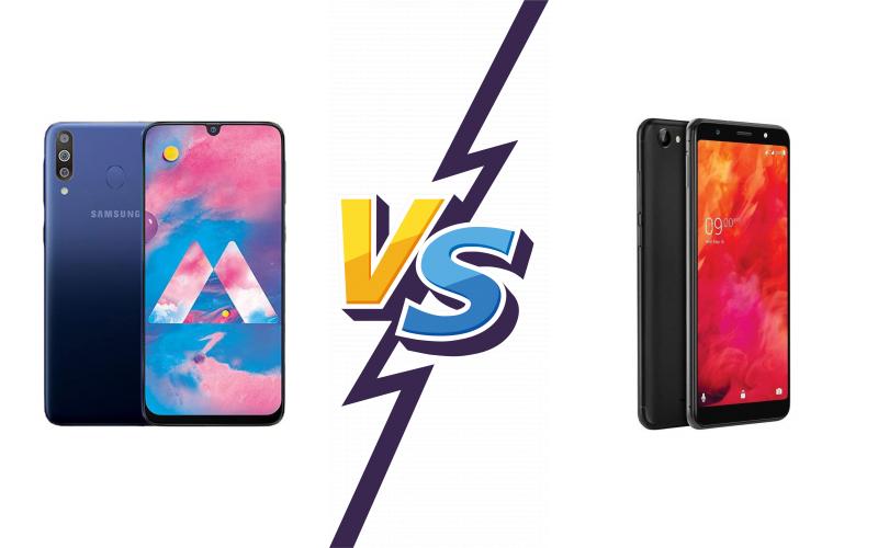 compare Samsung Galaxy M30 vs Lava Z81