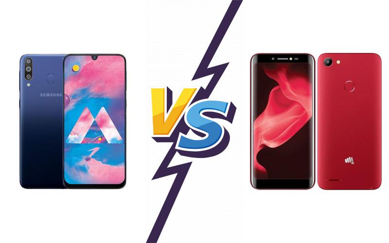 compare Samsung Galaxy M30 vs Micromax Bharat 5 Infinity