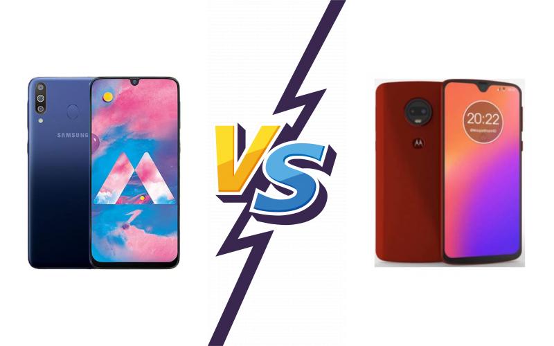 compare Samsung Galaxy M30 vs Motorola Moto G7 Plus