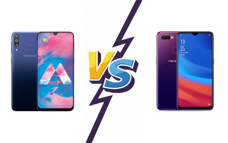 compare Samsung Galaxy M30 vs Oppo A7x