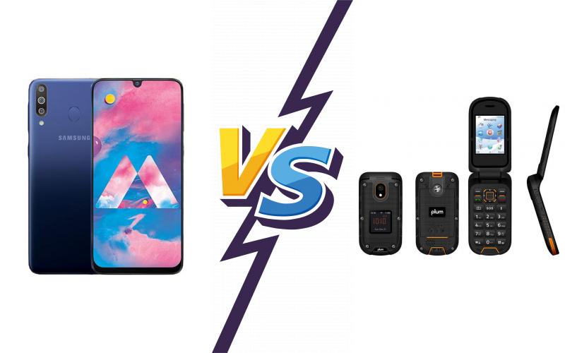 compare Samsung Galaxy M30 vs Plum Ram 8