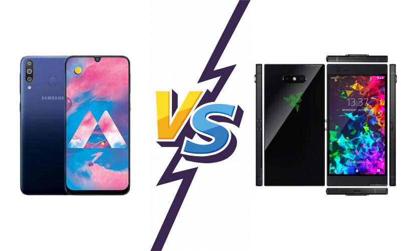 compare Samsung Galaxy M30 vs Razer Phone 2