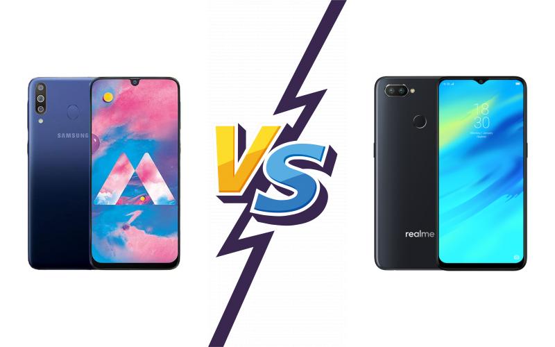 compare Samsung Galaxy M30 vs Realme 2 Pro