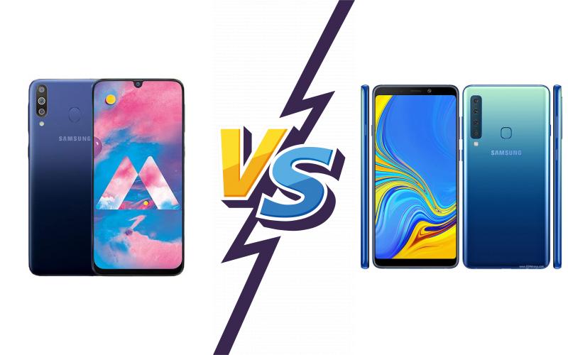 compare Samsung Galaxy M30 vs Samsung Galaxy A9 (2018)