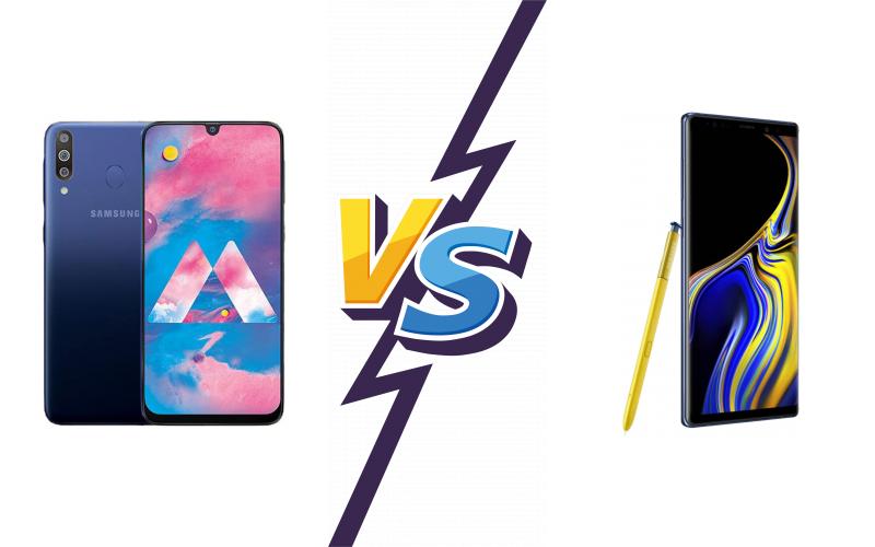 compare Samsung Galaxy M30 vs Samsung Galaxy Note9