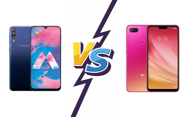 compare Samsung Galaxy M30 vs Xiaomi Mi 8 Lite