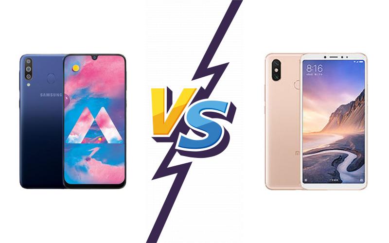 compare Samsung Galaxy M30 vs Xiaomi Mi Max 4