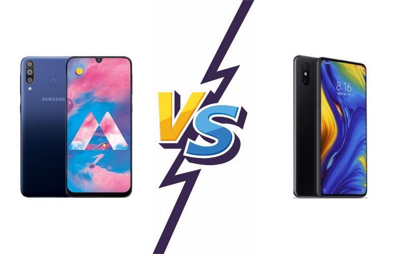 compare Samsung Galaxy M30 vs Xiaomi Mi Mix 3