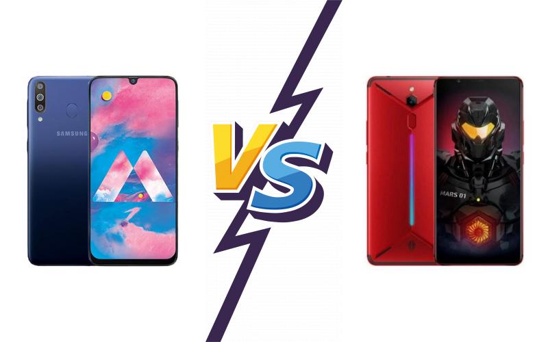 compare Samsung Galaxy M30 vs ZTE nubia Red Magic Mars