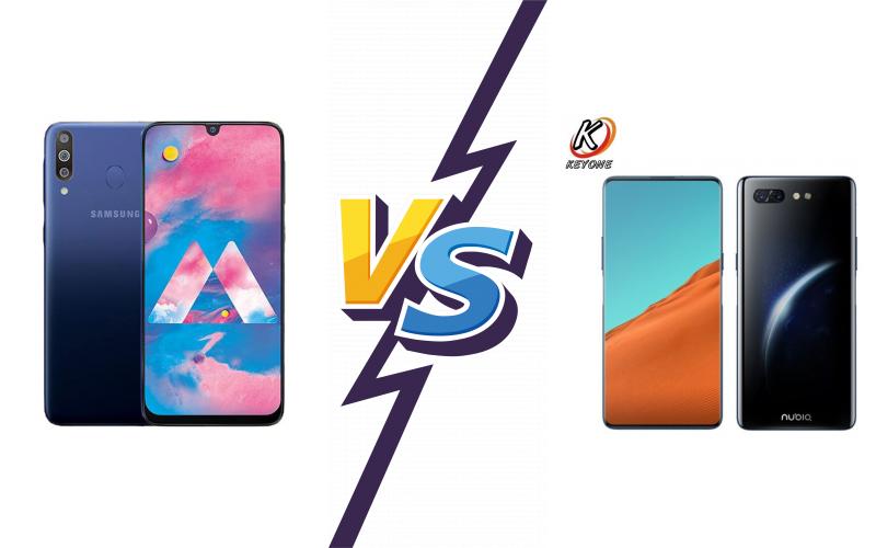 compare Samsung Galaxy M30 vs ZTE nubia X