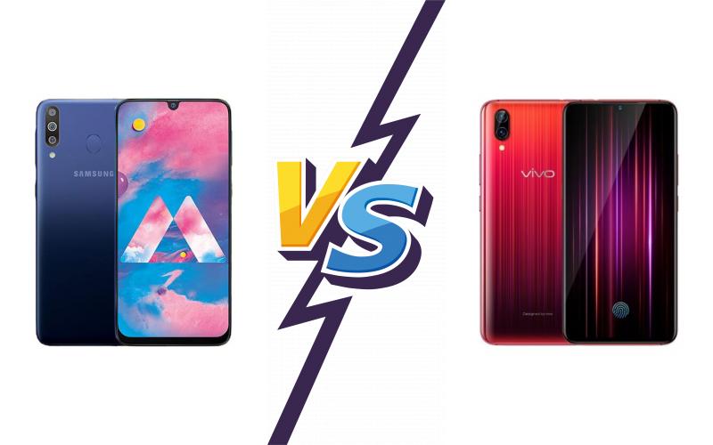 compare Samsung Galaxy M30 vs vivo X23