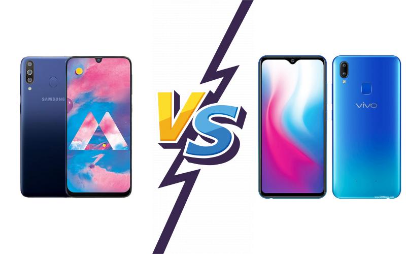 compare Samsung Galaxy M30 vs vivo Y91