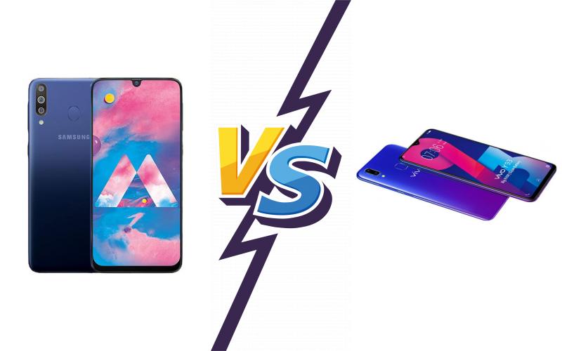 compare Samsung Galaxy M30 vs vivo Y93 (Mediatek)