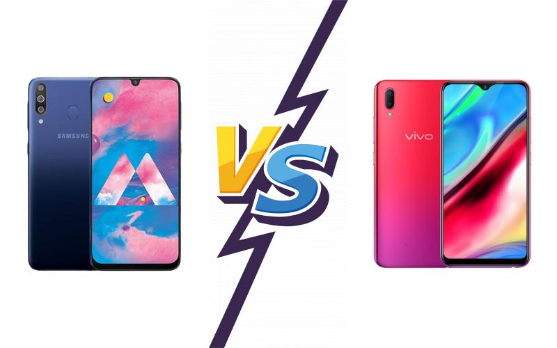 compare Samsung Galaxy M30 vs vivo Y93s