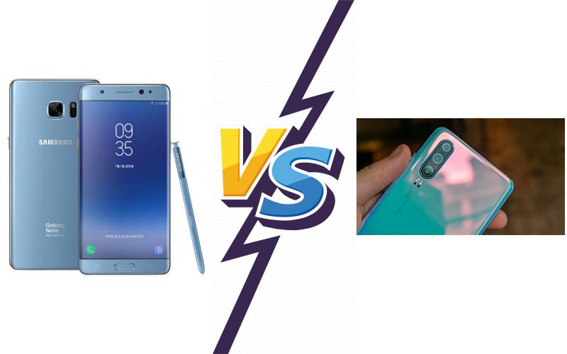 compare Samsung Galaxy Note FE vs Huawei P30 compare Samsung Galaxy Note FE vs Huawei P30