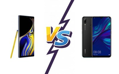 Samsung Galaxy Note9 vs Huawei P smart 2019