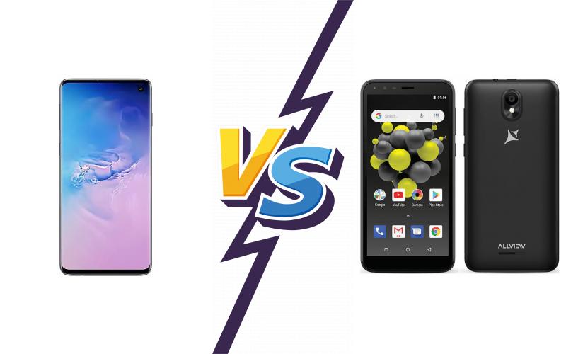 compare Samsung Galaxy S10 vs Allview A10 Lite 2019